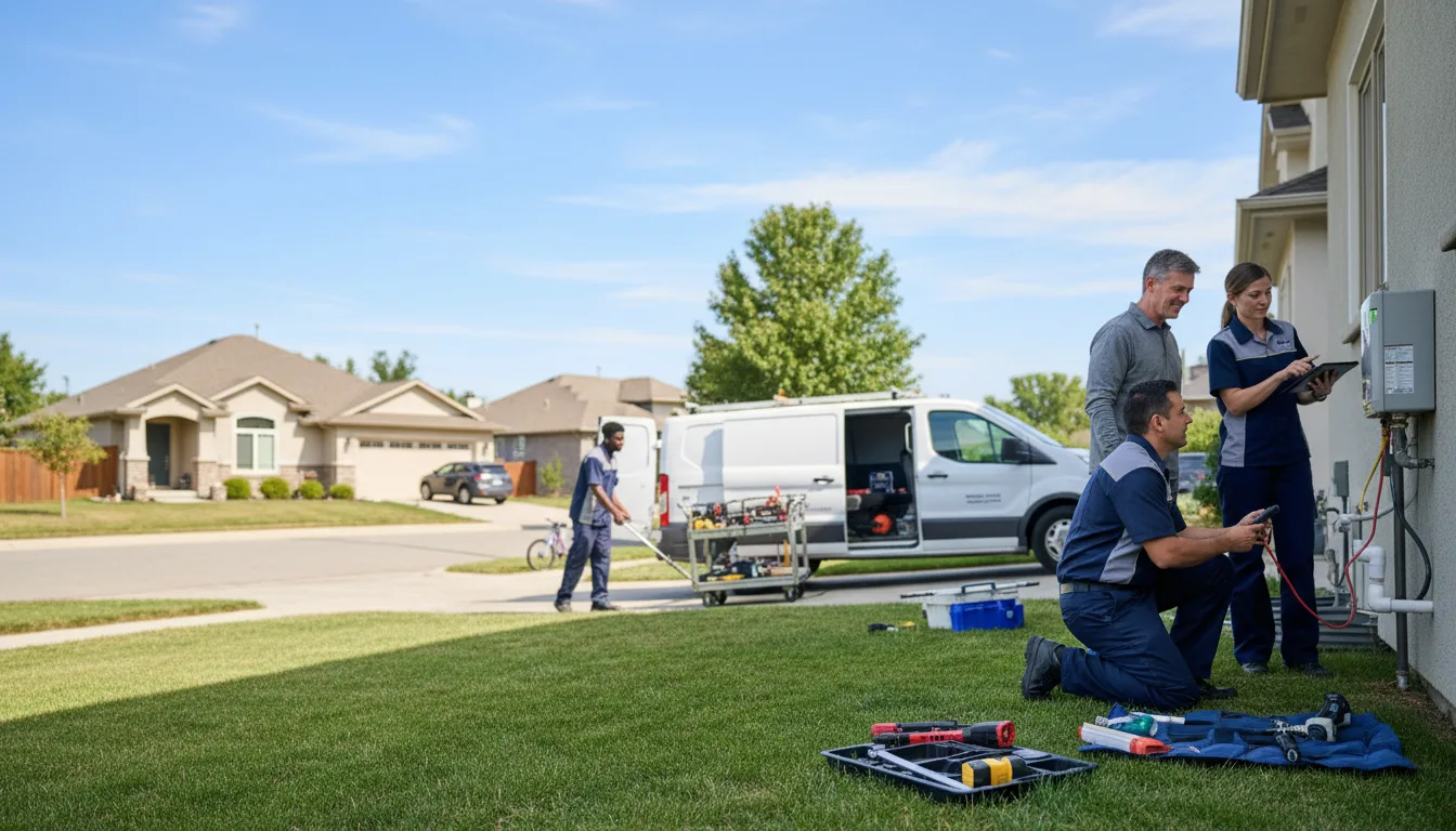 Tankless water heater service in Ashburn, MO